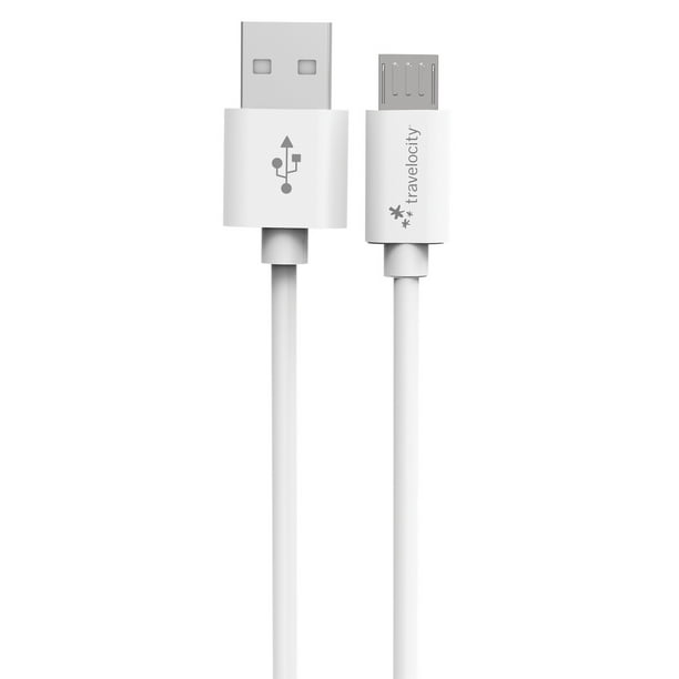 DigiPower 4ft USB Micro Flat Cable Blk DigiPower 4ft USB Micro Flat Cable Blk